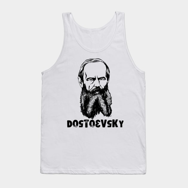 Dostoevsky 1 Tank Top by HelenaCooper